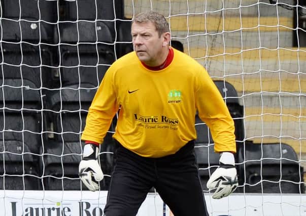 Goram in action at a charity match at Airdrie's ground last year. Picture: SNS