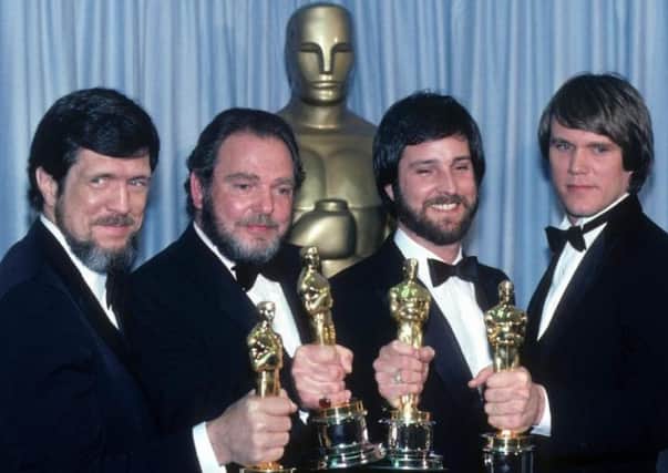 Kit West (second from left), special effects supervisor won an Oscar for Raiders of the Lost Ark. Picture: Contributed
