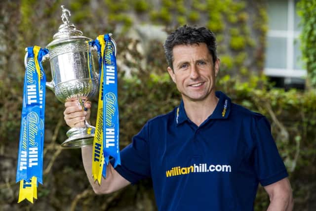 Former Hibernian player and manager John Collins looks ahead to this weekend's Scottish Cup final. Picture: SNS