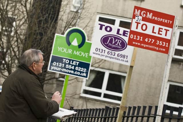 The private sector accounts for more than a third of rented homes. Picture: Ian Georgeson
