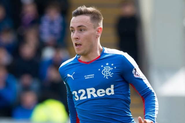 Barrie McKay has been excellent for Rangers. Picture: SNS