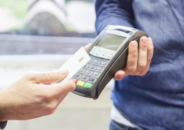 Contactless transactions made by people aged over 60 more than doubled over the past year. Picture: Silvia Bianchini
