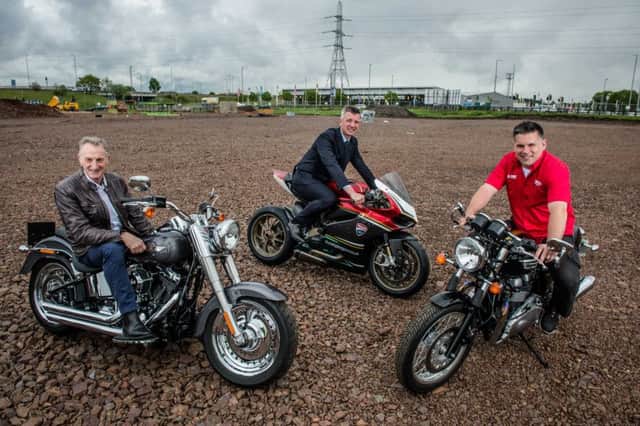 Ducati Glasgow, Triumph Glasgow and West Coast Harley-Davidson are moving to Hillington. Picture: TSPL