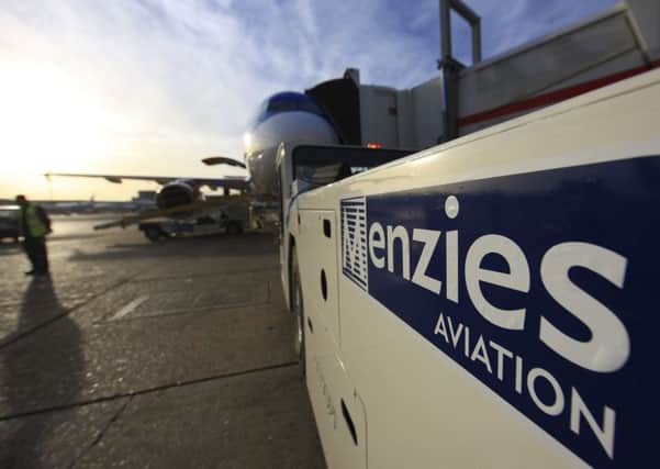 Menzies said revenues at its aviation arm were up on last year. Picture: Contributed