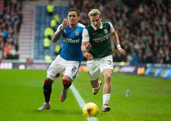 Rangers and Hibs will battle it out at Hampden Park. Picture: John Devlin