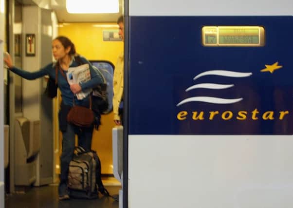 Eurostar's passenger numbers were down on last year. Picture: Scott Barbour/Getty Images