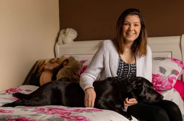 Lucy Lintott, 21, has recieved an award from the Prime Minister. Picture: MND Scotland/Contributed
