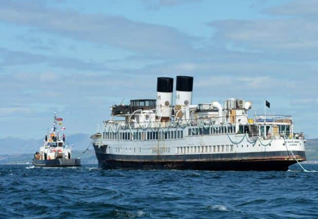 The TS Queen Mary returns to the Clyde. Picture: Mark Runnacles/Getty Images