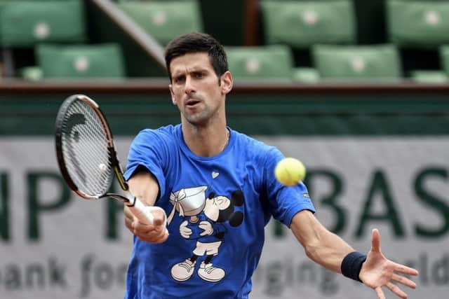 Novak Djokovic may have to beat both Nadal and Murray to win the French Open. Picture: AFP/Getty