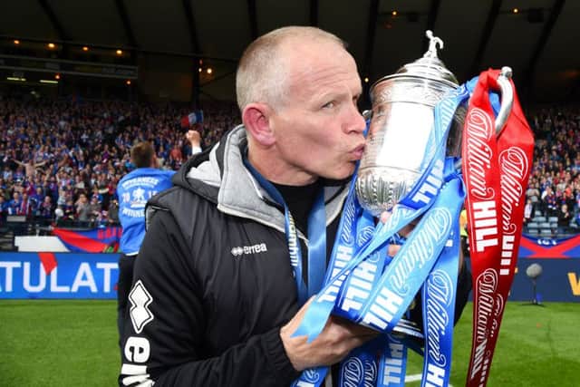 John Hughes is leaving Caley Thistle a year after leading them to Scottish Cup glory. Picture: Rob Casey/SNS