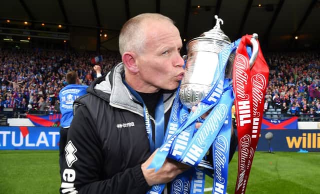 John Hughes is leaving Caley Thistle a year after leading them to Scottish Cup glory. Picture: Rob Casey/SNS