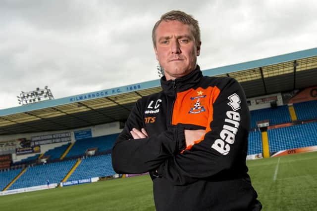 Kilmarnock manager Lee Clark is bidding to overturn a 1-0 first leg deficit. Picture: Craig Foy/SNS