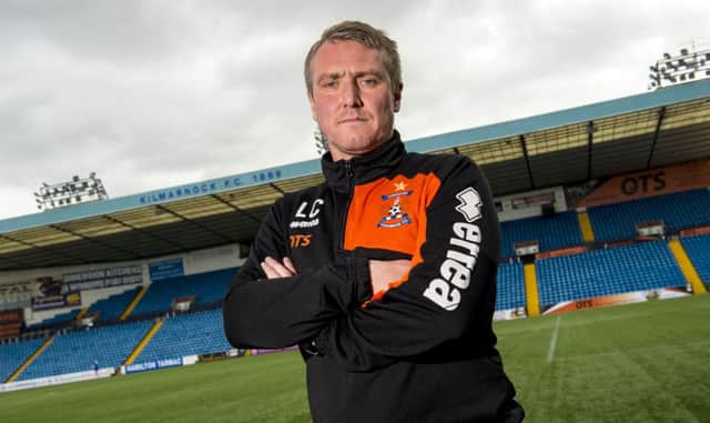 Kilmarnock manager Lee Clark is bidding to overturn a 1-0 first leg deficit. Picture: Craig Foy/SNS