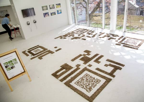 A display by Lily Chasioti at Duncan of Jordanstone College of Art