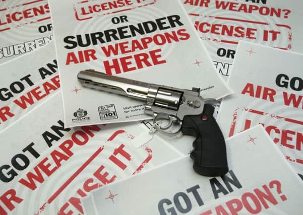 Air gun amnesty begins. Picture: Contributed