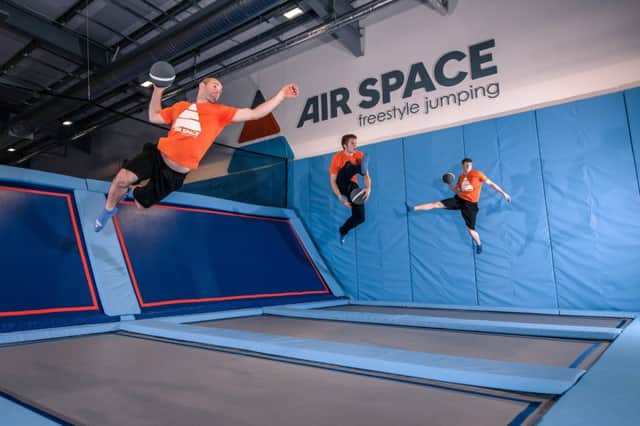 Air Space trampoline centre in East Kilbride