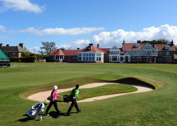 Muirfield, home of the Honourable Company of Edinburgh Golfers, recently voted to retain a ban on women members.
Picture: Ian Rutherford