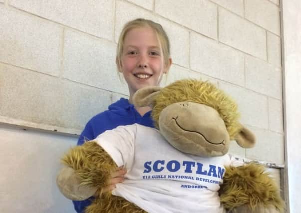 Amie Ringstead has played for Scotlands Under-12 team. Picture: Contributed