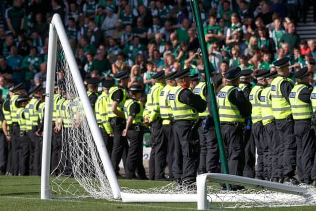 Response to Cup Final trouble praised. Picture: Robert Perry