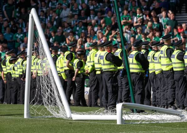 Response to Cup Final trouble praised. Picture: Robert Perry