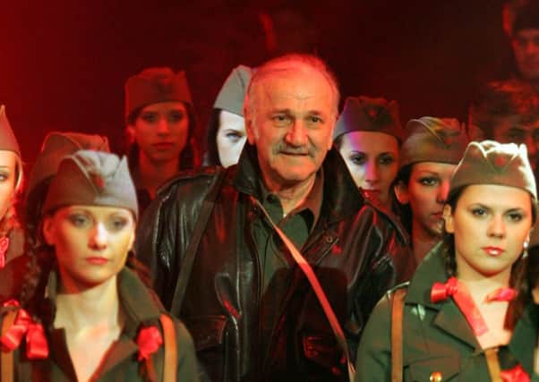 Velimir Bata Zivojinovic, former Yugoslavias best known film star. Picture: AP