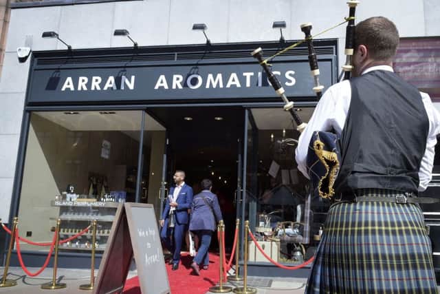 Arran Aromatics is among the firms to have secured backing from the BGF. Picture: Sandy Young