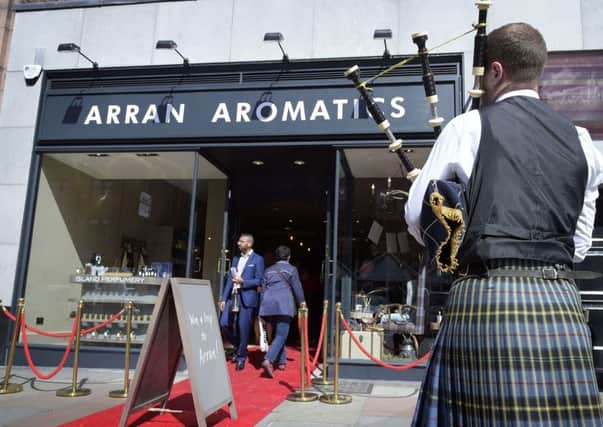Arran Aromatics is among the firms to have secured backing from the BGF. Picture: Sandy Young
