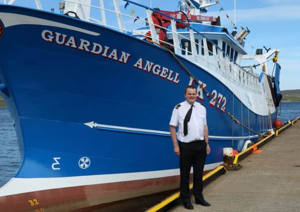 Senior Superintendent Aubrey Jamieson is based in Lerwick, Shetland. He is pictured ahead of blessing of new boat, The Guardian Angel.