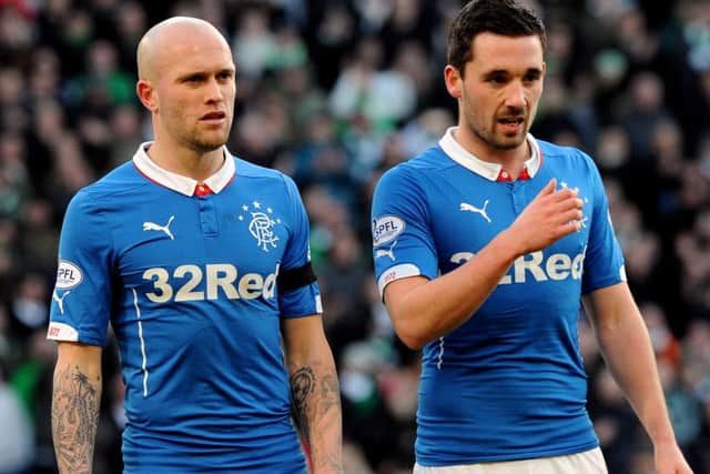 Nicky Law and Nicky Clark have both been shown the door at Ibrox. Picture: Lisa Ferguson