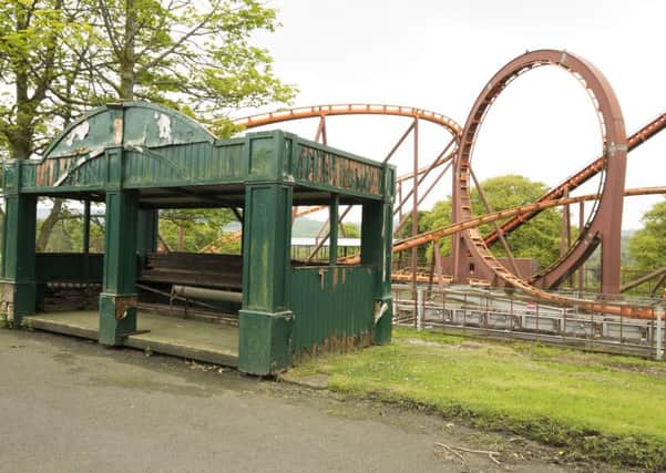 The abandoned Loudon Castle Theme Park. Picture: Creative Commons