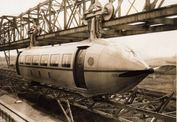 George Bennie's prototype 'railplane' was built in Milngavie, near Glasgow