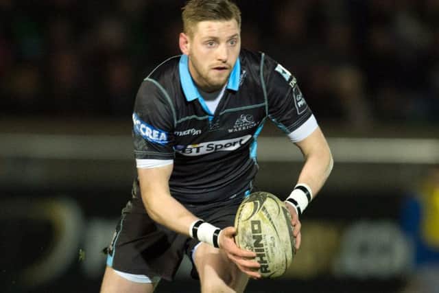 Scotland stand-off Finn Russell sustained a head injury playing for Glasgow against Connacht in the Pro12 semi-final Picture: Rob Casey/SNS?SRU