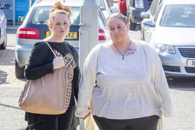 Rachael Fee and her civil partner Nyomi Fee