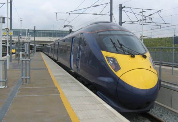 High speed rail between Edinburgh and Glasgow is still not out of the starting blocks. Picture: Contributed
