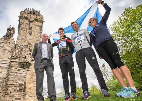 Stirling  has been announced as the location for a major new spring marathon in 2017. 
Picture: Peter Devlin
