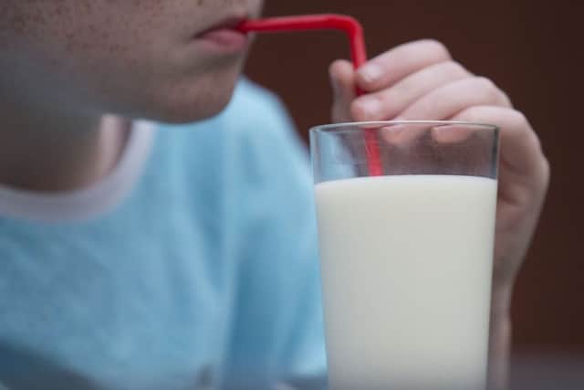 The NFUS wants retailers to sell milk alongside snacks. Picture: TSPL/Robert Perry