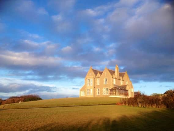 Roeberry House, South Ronaldsay, is one of Orkney's finest country houses. The large Victorian home has sea views and a conservatory which is perfect for watching the northern lights. Contact Savills on 01323 823000.