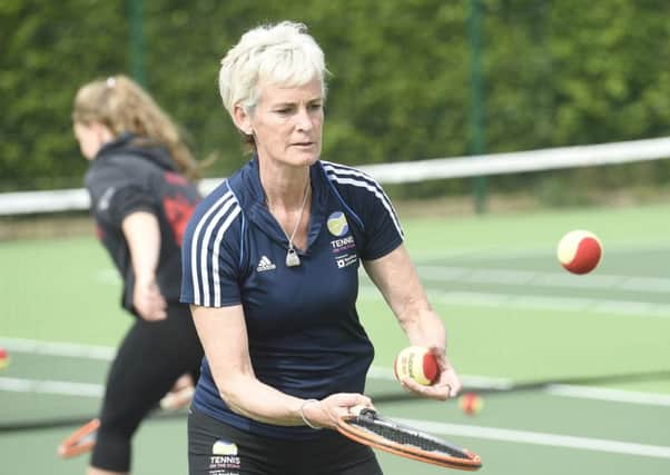 Plans for Judy Murray's tennis centre will be subject to a public inquiry. Picture: Greg Macvean