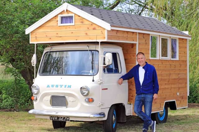 Austin Camper Shed, owned by Stephen Alleyne in Norfolk, which has been shortlisted in the Cabin & Summerhouse category. Picture: Cuprinol/PA
