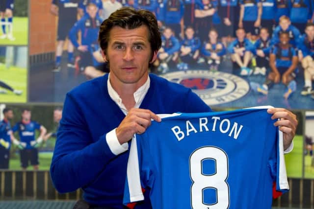 Joey Barton says no one will doubt his commitment to Rangers once he dons the club jersey. Picture: Paul Devlin/SNS