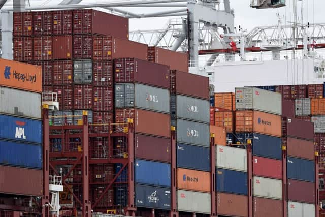 Just 43% of Scottish SMEs have sold their goods or services overseas. Picture:: Andrew Matthews/PA Wire