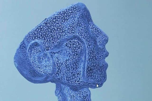 A 3D anatomy model devised by Abertay University for medical students in Aberdeen.