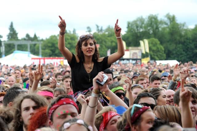 nearly one million people visited Scotland in 2015 to attend live concerts or music festival. Picture: TSPL