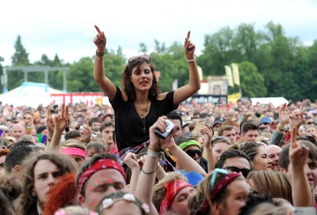 nearly one million people visited Scotland in 2015 to attend live concerts or music festival. Picture: TSPL