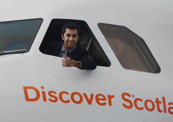 Humza Yousaf is the new transport secretary. Picture: Neil Hanna