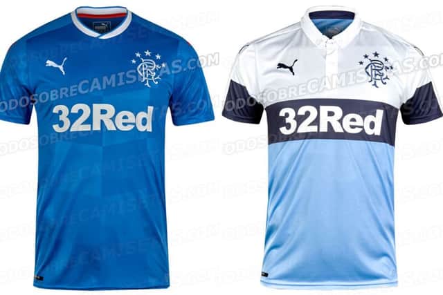 The home kit and third kits. Picture: Todo Sobre Camisetas