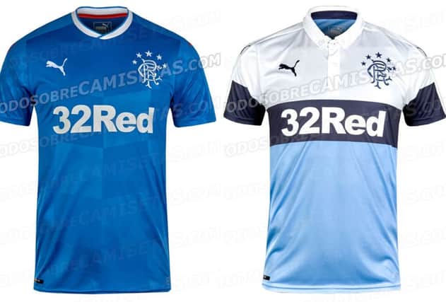 The home kit and third kits. Picture: Todo Sobre Camisetas