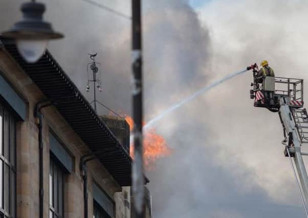 The Glasgow School of Art was hit by the blaze in May 2014. Picture: David Barz/AFP/Getty Images