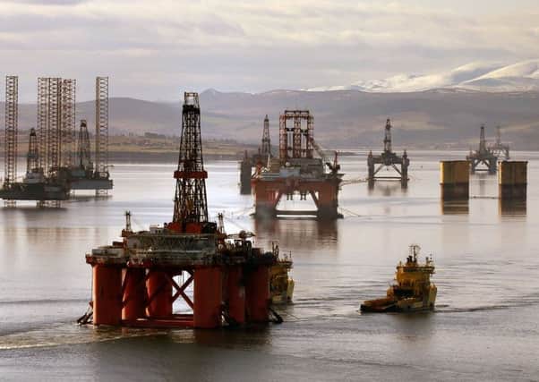 The Cromarty Firth has long been used for oil platform refits or as an anchorage when oil prices fall and the need for rigs is diminished. Picture: Andrew Milligan/PA