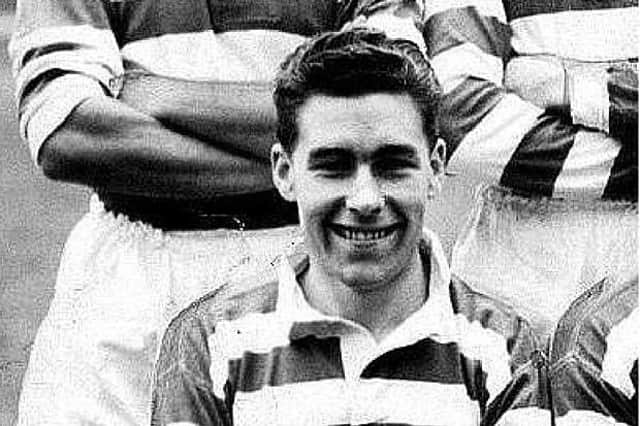 Footballer was first Celtic player to score in Europe. Picture: Contributed